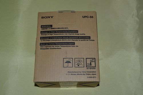 Sony Thermal Paper and Ink Ribbon for UPD55 (UPC-55)