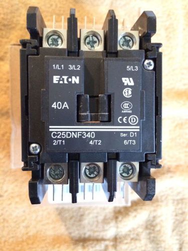Cutler Hammer - Contactor C25DNF340T 3 pole, 24V Coil