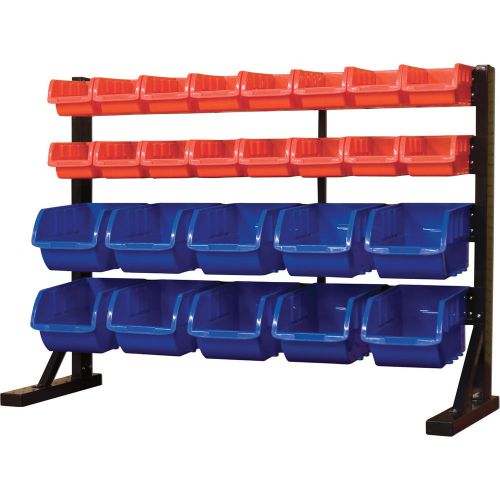 Wilmar benchtop storage bin rack #w5194 for sale