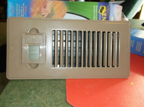 NEW VENT MISER PROGRAMMABLE ENERGY SAVING VENT FITS DUCT SZ 4 X 10 BROWN DIGITAL