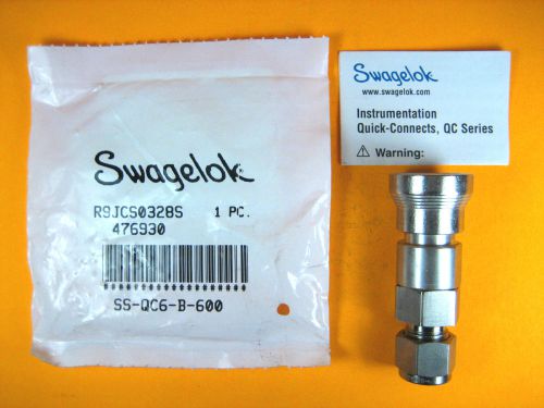 Swagelok -  SS-QC6-B-600 -  Quick Connect, 3/8&#034;