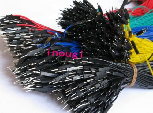 5colors 30cm 1p-1p 2.54mm Male to Male Dupont Wire Jumper For Arduino 100pcs