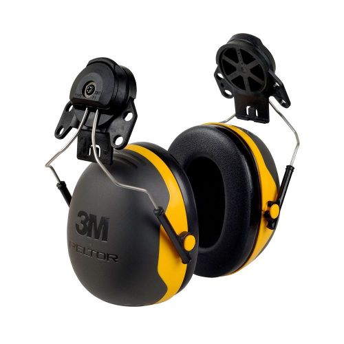 3m peltor x-series x2p3e cap-mount earmuffs, nrr 24 db, one size fits most, b... for sale