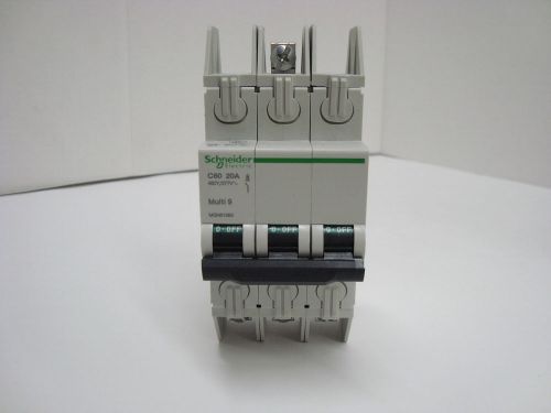 SCHNEIDER ELECTRIC  MGN61365  MINIATURE CIRCUIT BREAKER 480Y/277V 20A See pics