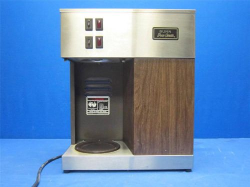 Bunn O Matic VPR Two Burner Warmer Commercial Coffee Maker Brewer - No Pot