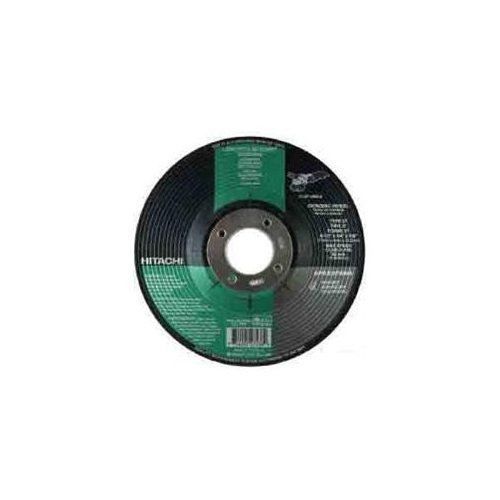 Hitachi 727722B10 80-Grit 5-Inch Flap Disc and 7/8-Inch Arbor  10-Piece