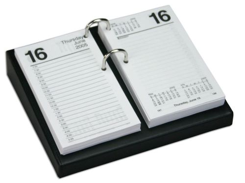Dacasso Leather Desktop Calendar Holder