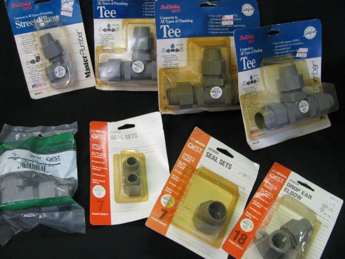 Lot of 8 qest fittings - see description below -new in package - $20.00 for sale