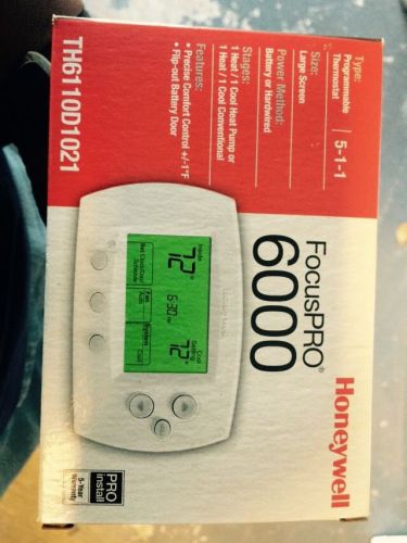 Honeywell Pro6000 Thermostat