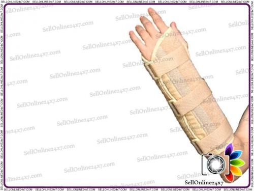 New wrist and forearm splint supports for post surgical protection (size-medium) for sale