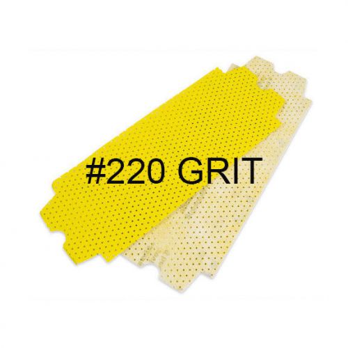 Joest 220 Grit 3-7/16&#034; x 11-3/4&#034; Pole Sanding Sheets (15 Pack)  *NEW*