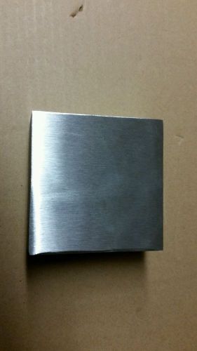 JEWERLY POUNDING BLOCK SOLID STEEL HEAVY DUTY OVER 6Lbs 4&#034; X 4&#034; x 1-1/2&#034;