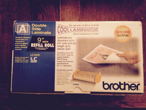 Brother LC-D9 Double Side Laminate 9&#034; Refill Roll