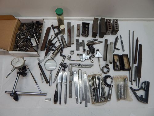 Toolmaker Machinist Machine Shop Clean Out Box Lot Lathe Mill Inspection 24+ lbs
