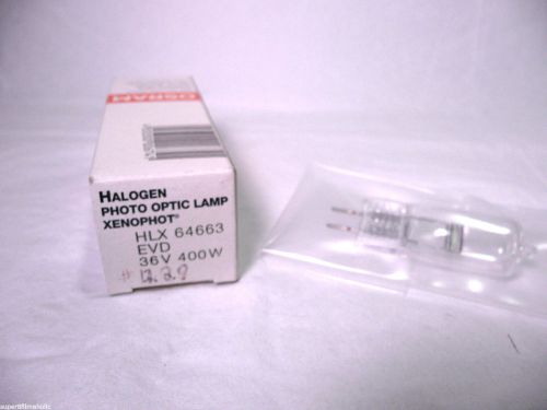 Osram halogen photo optic lamp Xenophot. HLX 64663, EVD style 36v/ 400w.new