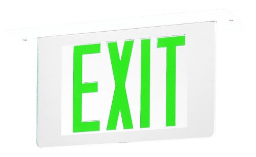 Doubleedge recessed led exit sign light for sale