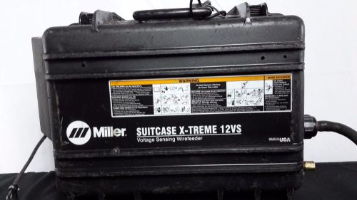 Miller suitcase x-treme 12vs voltage sensing wirefeeder mig welder for sale