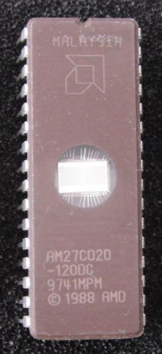 AMD  AM27C020- 120DC 2 Megabit (256 K x 8-Bit) CMOS UV ERASABLE EPROM