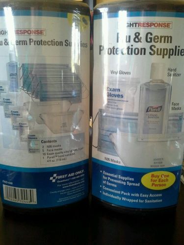 Flu &amp; Germ Protection Supplies Gloves Face Masks Hand Sanitizer NEW