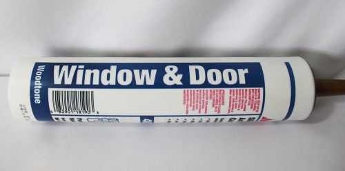 Window Door Caulk Woodtone Silicone Acrylic 40 Yr Indoor Outdoor Paintable 10oz