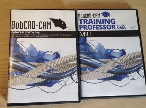 BobCAD-CAM software Version 27 never installed *Includes Training video series