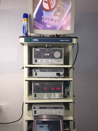 KARL STORZ Image 1 Xenon 300 Endoflator 20L AIDA M Laparoscopy Tower Endoscopic