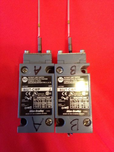 Allen Bradley 802t-cwp J Series Limit Switches
