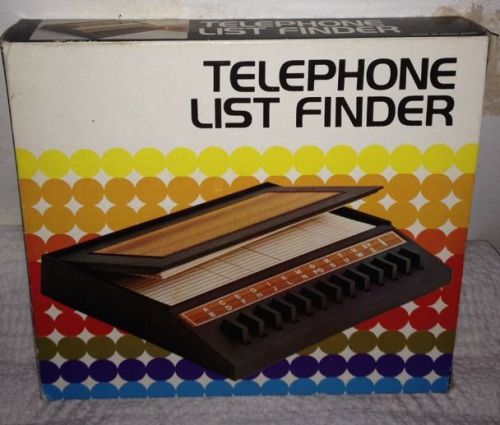1970s nos •• TELEPHONE •• rotary phone gadget gizmo ~~~