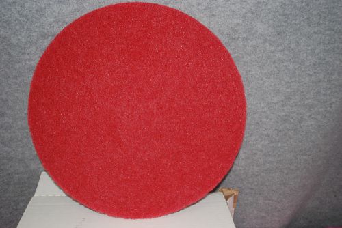 1-Case of 5 / Premiere 17&#034; Standard RED Floor Buffing Pads #4017 (#S5181)