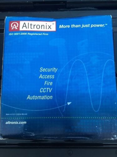 ALTRONiX ALTV2416600 UL CCTV 16 CAMERA 24 VAC POWER SUPPLY 16 OUTPUT 20AMP