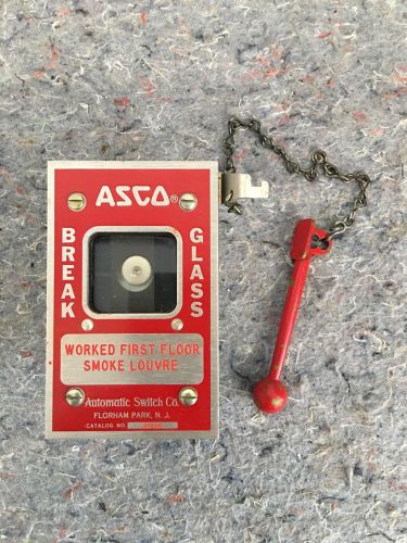 ASCO Automatic Switch Fire Department Switch  Fire Alarm Switch Unused