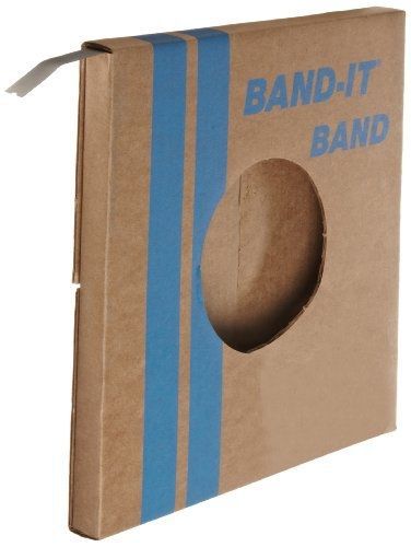 Band-it valu-strap band c13499, 200/300 stainless steel, 1/2&#034; wide x 0.015&#034; for sale