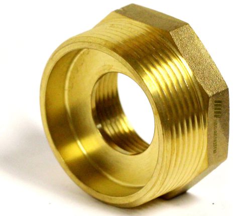 NNI Fire Hose Hydrant Hexagon Bushing Adapter 1-1/2&#034; NST(F) x 2-1/2&#034; NST(M)