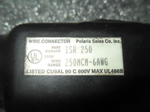 (V46-1) 1 NEW POLARIS ISR 250 CABLE CONNECTOR