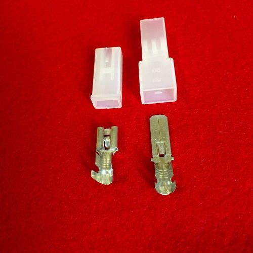 Kit-1 way faston term&amp;conn, ul, rohs, 4 pcs, 6.3mm (.250), 14-10 awg, tin brass for sale