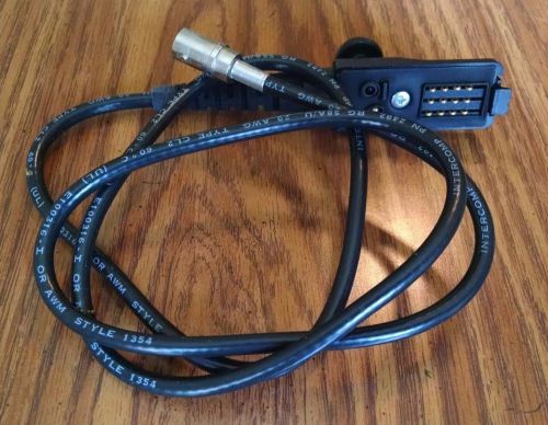 New motorola saber external bnc antenna coax cable rf adapter cable ntn5517a nos for sale