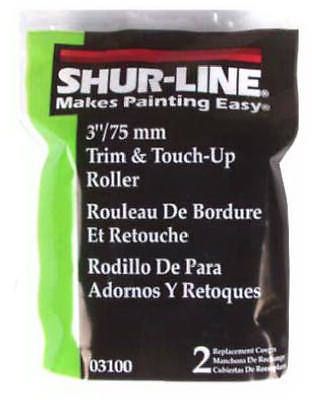 Shur Line Replacement Knit Fabric Roller Cover-2PK 3&#034; REPLACE COVERS