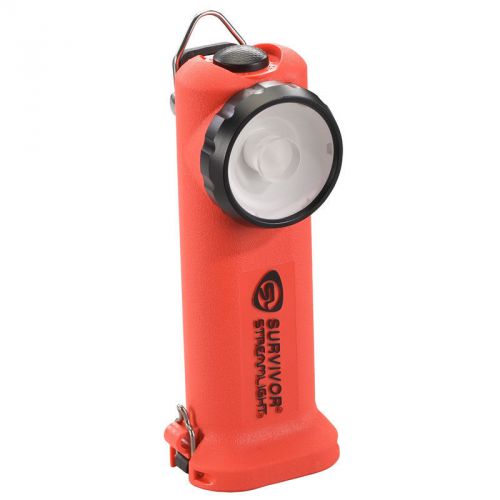 ORANGE Streamlight Survivor LED, Low Profile, C4 LED, Flashlight w/ Batteries