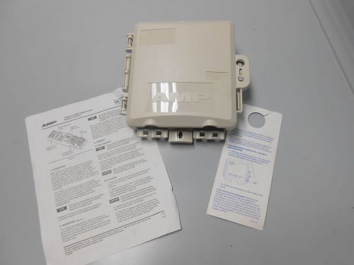 (LOT OF 12)*NEW*AMP Telephony CAM-1116190 Telephone Network Interface In/Outdoor
