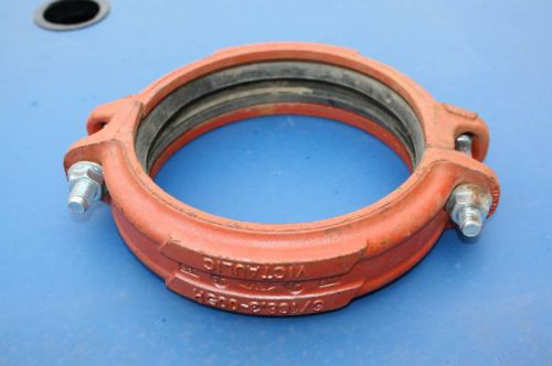 LOT OF 100 VICTAULIC 6&#034; CLAMP 6/168.3-005H