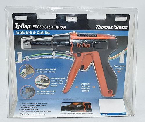 ERG50 Ty-Rap Thomas &amp; Betts Cable Tie Installation Tool, 18-50 lb