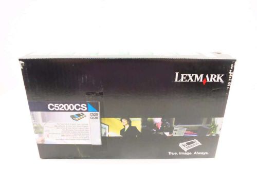 NEW LEXMARK C5200CS GENUINE CYAN TONER CARTRIDGE D525063