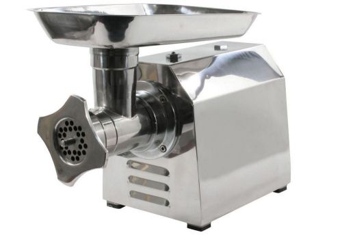 Commercial grade electric meat grinder sausage 3 blade sizes stainless steel new for sale