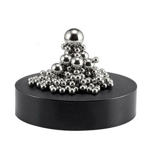 Zmi magnetic sculpture desk toy with stainless steel ball stress relief offic... for sale