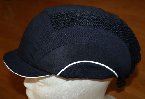 Navy Blue HARD HAT Cap A1+Cloth covered - 53-63 cm - Made 2013