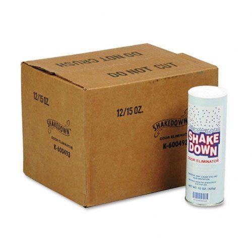 Shakedown Odor Eliminator, Unscented, Powder, 15oz Can