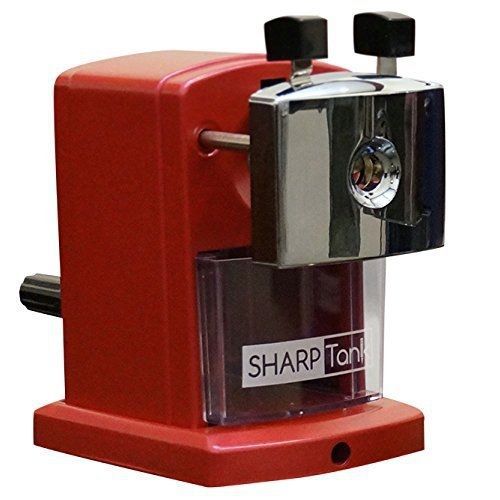 SharpTank - Portable Pencil Sharpener (Metallic Rose) | Compact &amp; Quiet