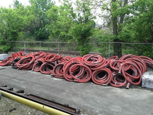 Camlock water transfer hose lot of approx 100 for sale