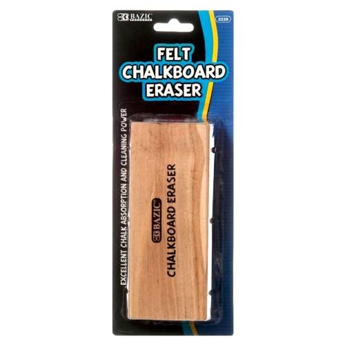 2 pk, bazic felt chalkboard eraser for sale
