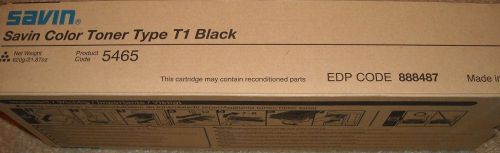 Savin Color Toner Cassette Type T1 Black 5465